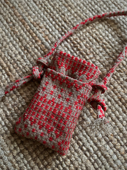 old coverlet shun-chan porch / garage×red