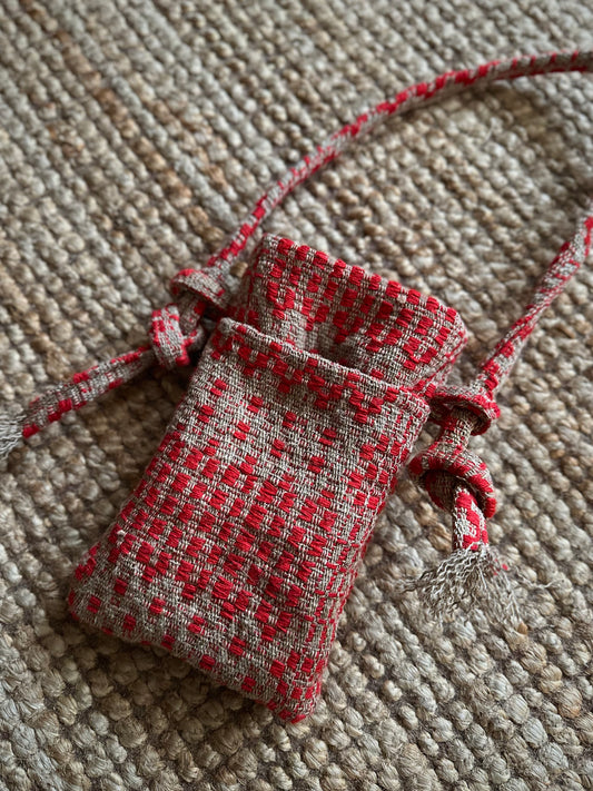 old coverlet shun-chan porch / garage×red