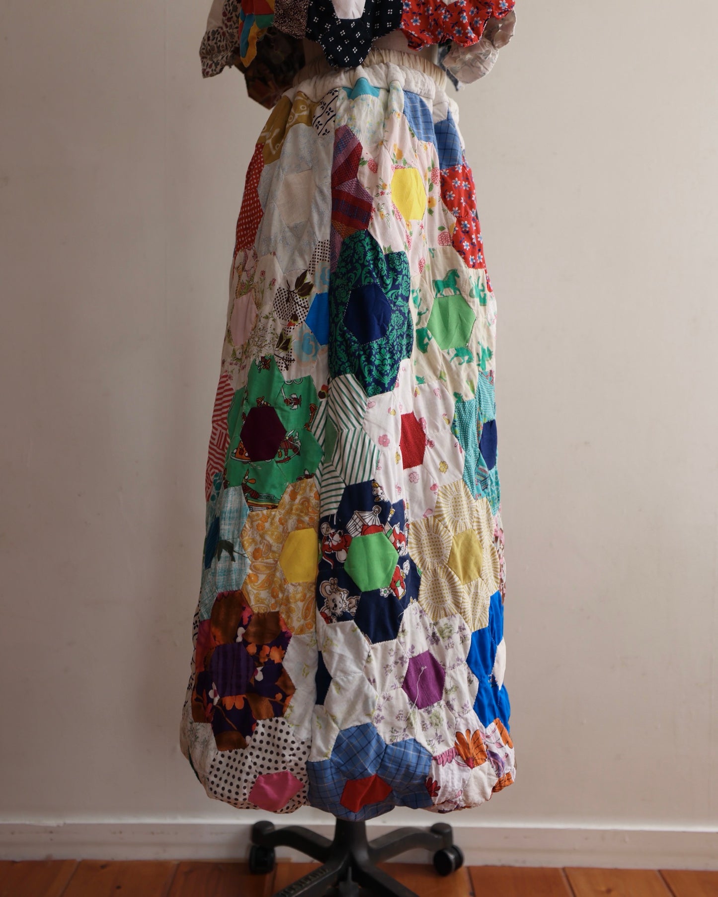 old quilt double face bloomin' two piece