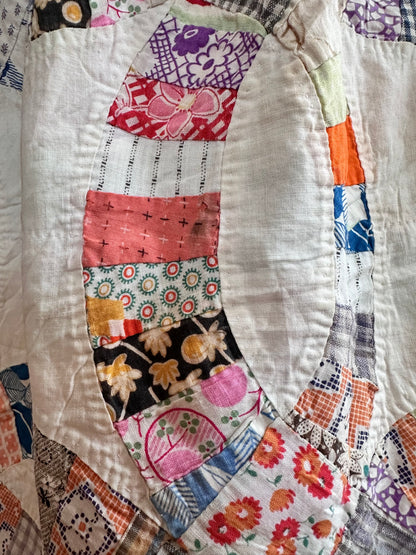 old quilt little change skirt