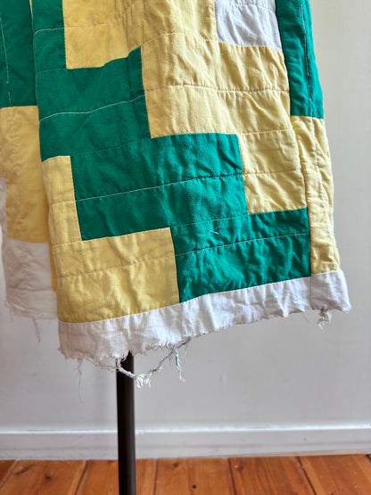 old quilt tuck short pants