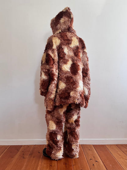 old fur parka / pudding