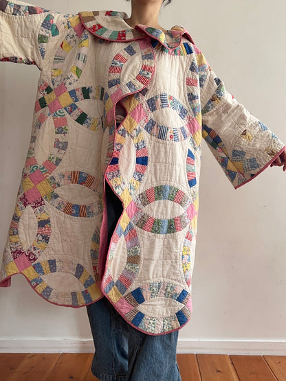 old quilt coat