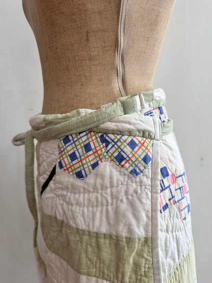 old quilt wrap skirt