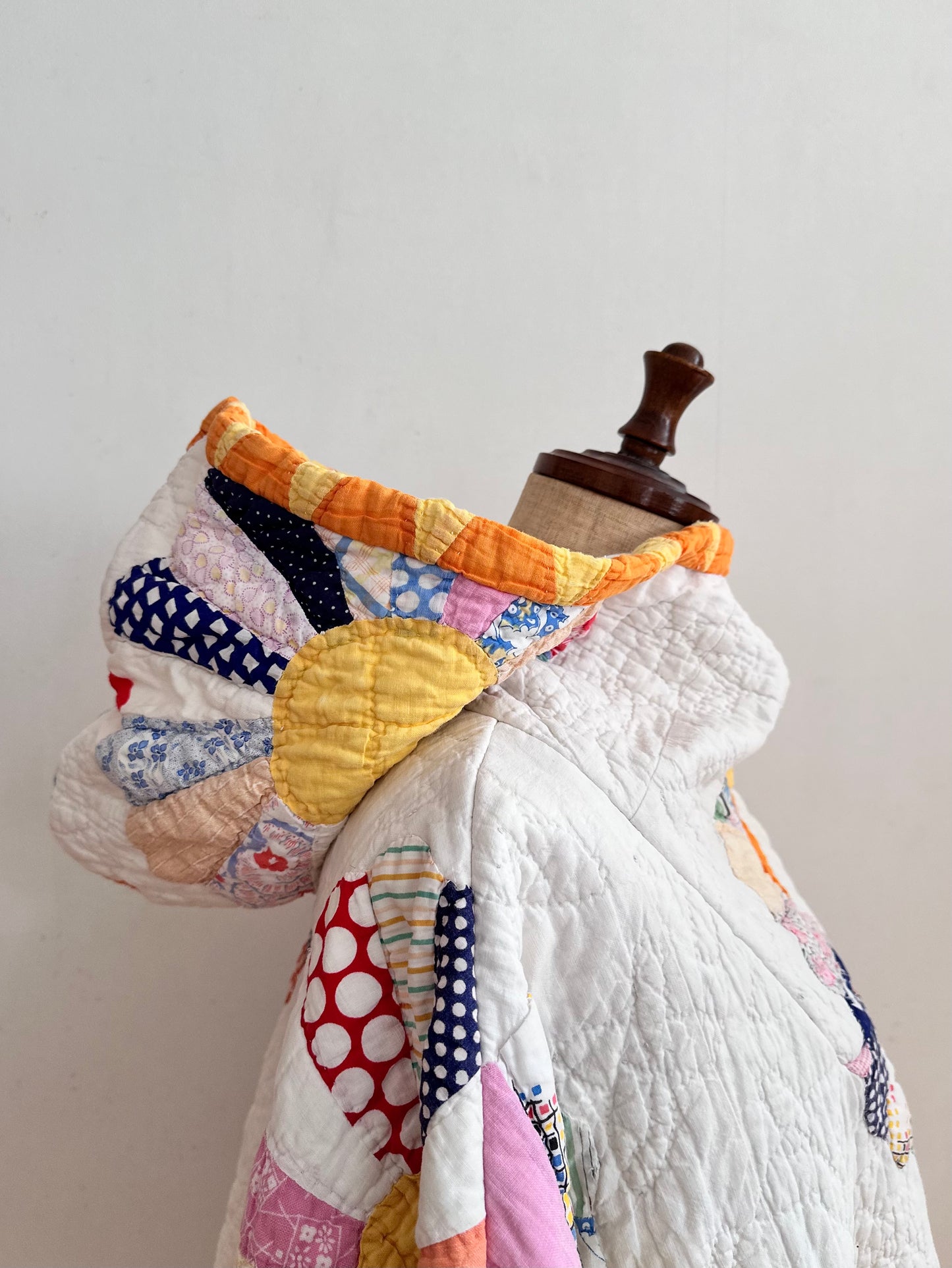 old quilt parka