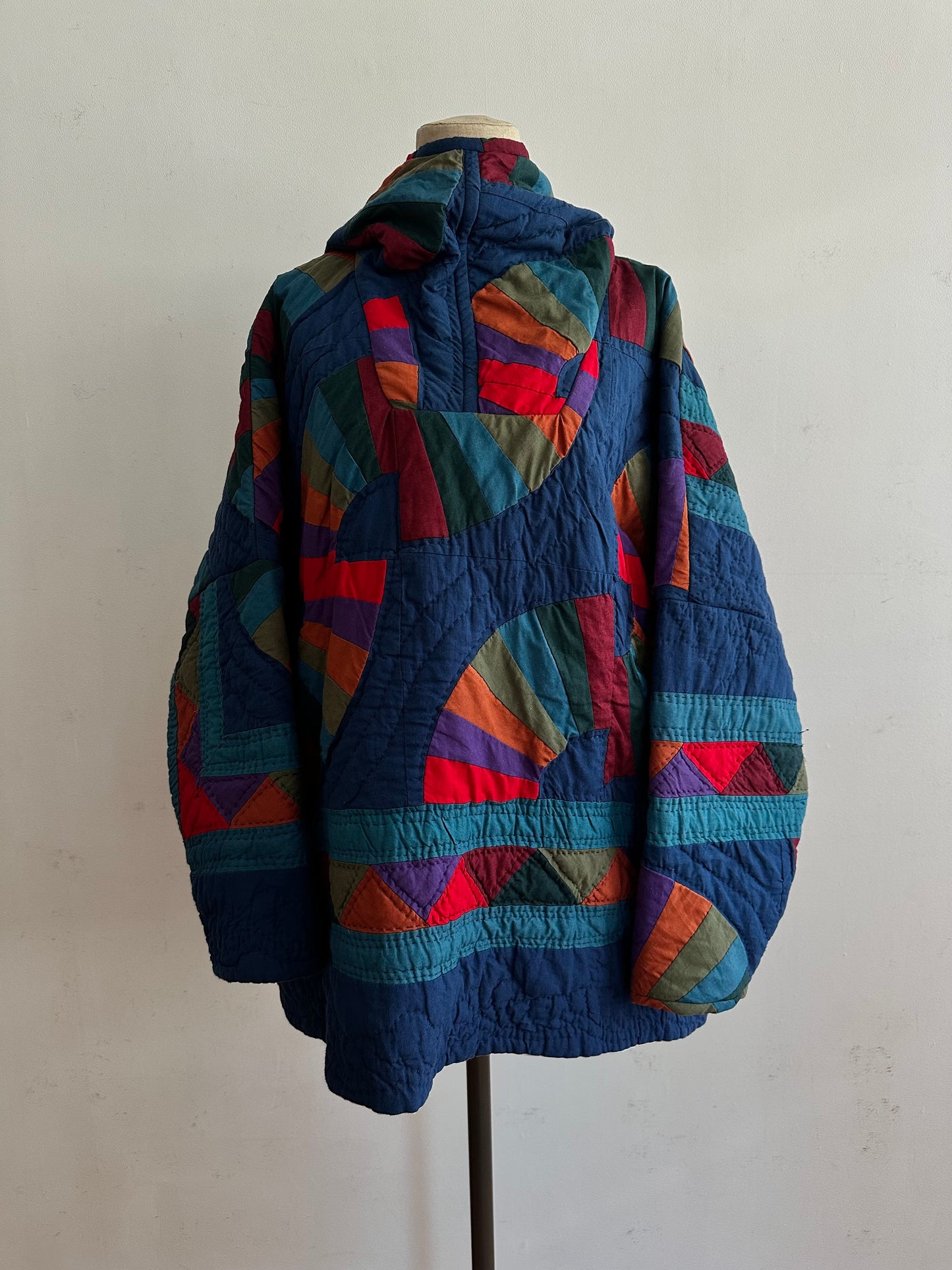 old quilt parka