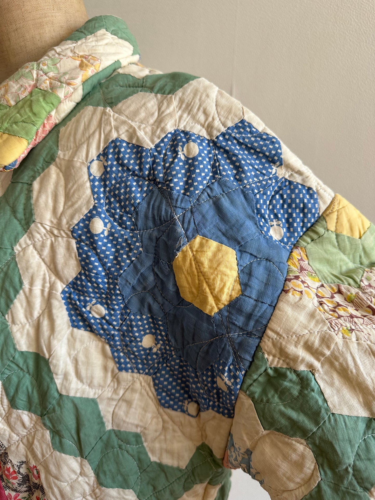 old quilt coat