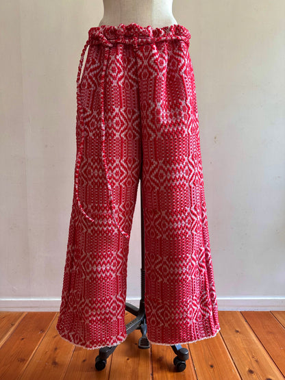 old coverlet tuck wide pants