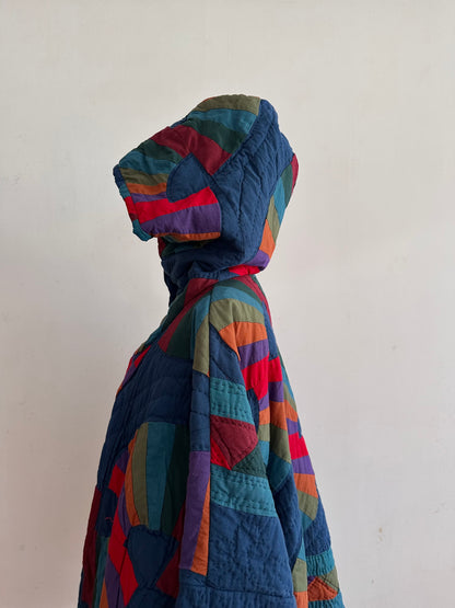 old quilt parka