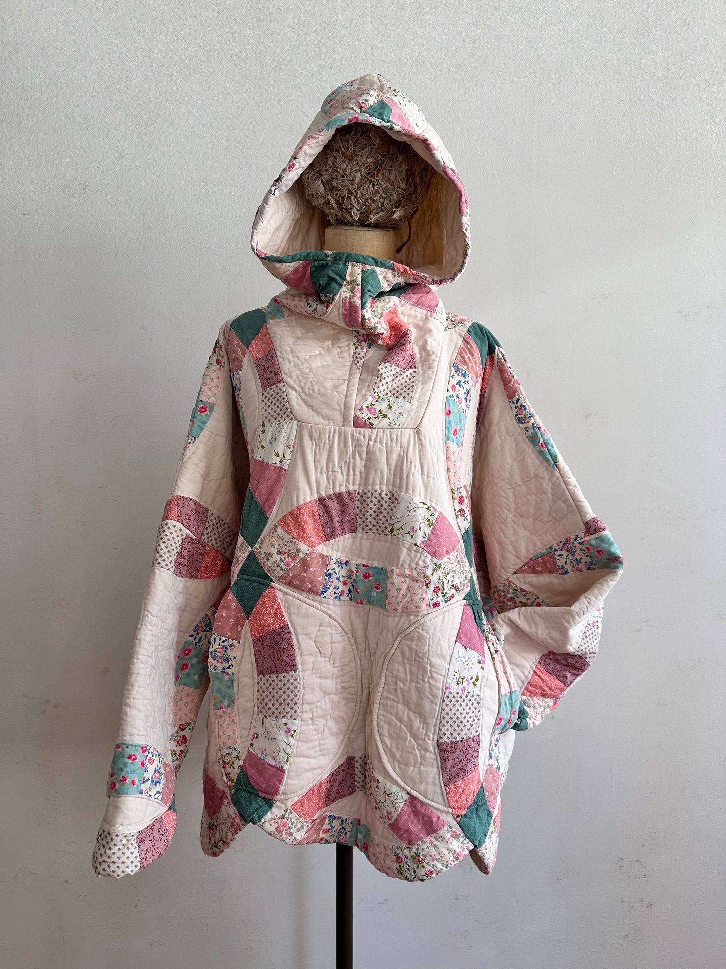 old quilt parka