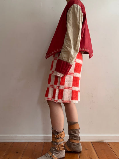 old blanket short pants