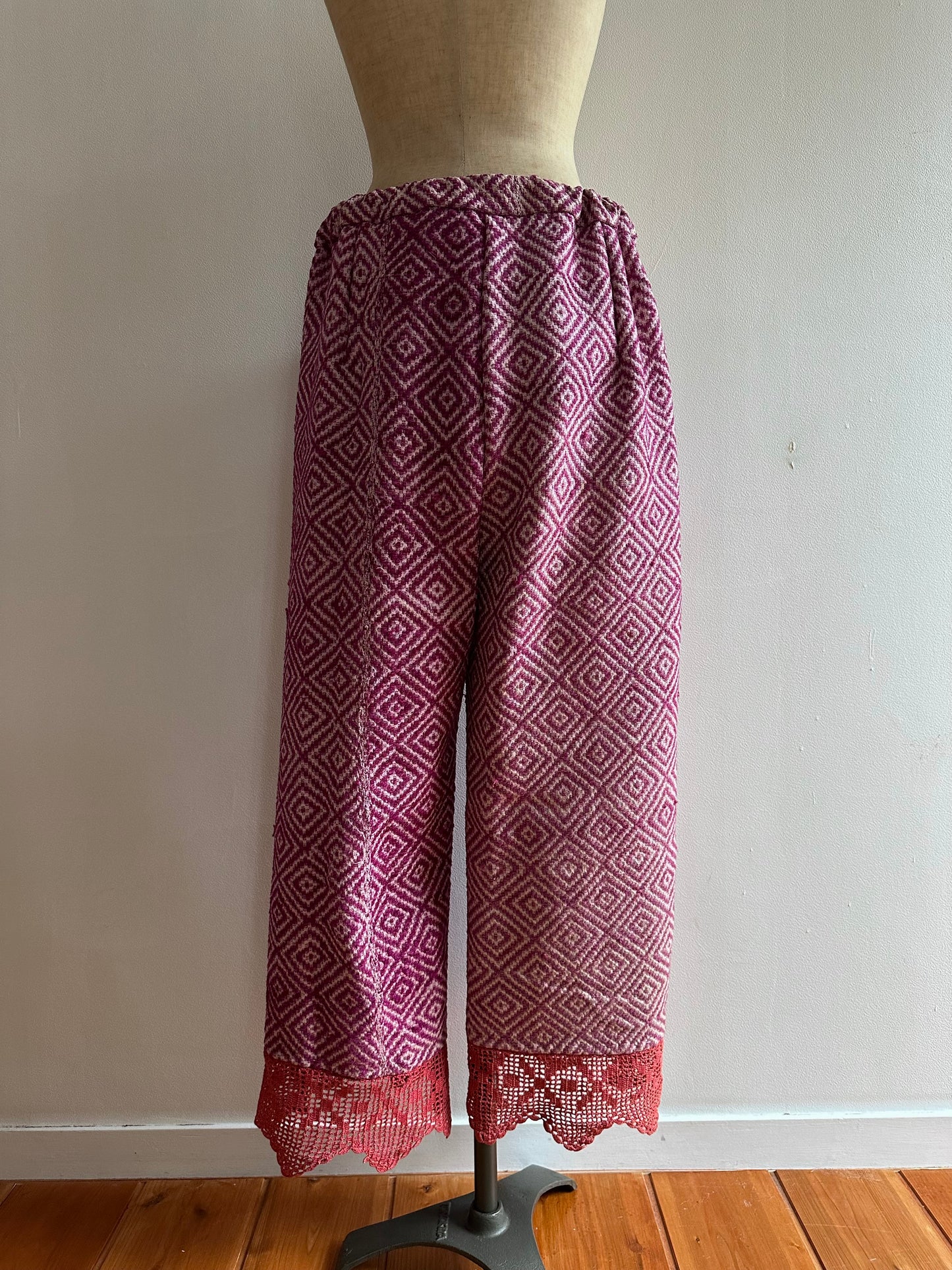 old coverlet wide pants