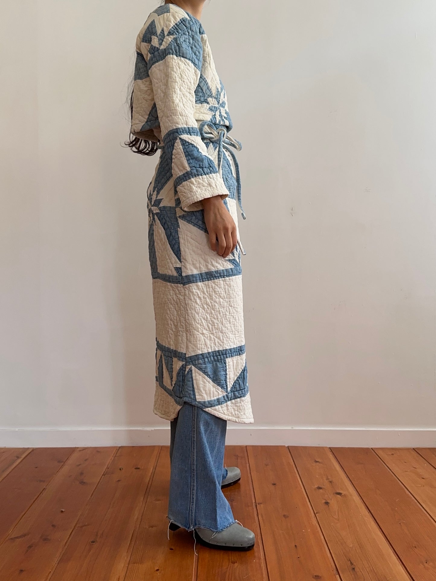 old quilt wrap skirt