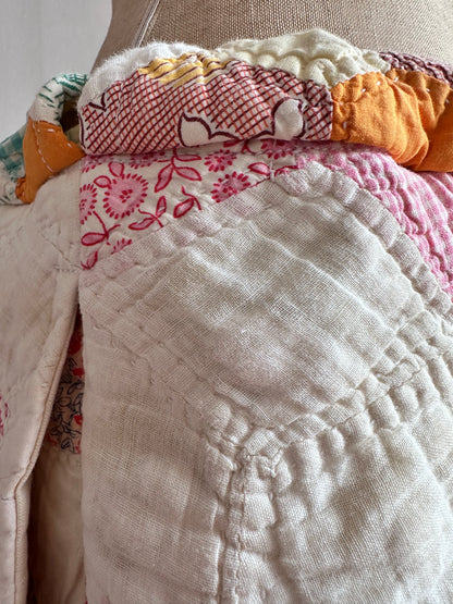 old quilt short pants