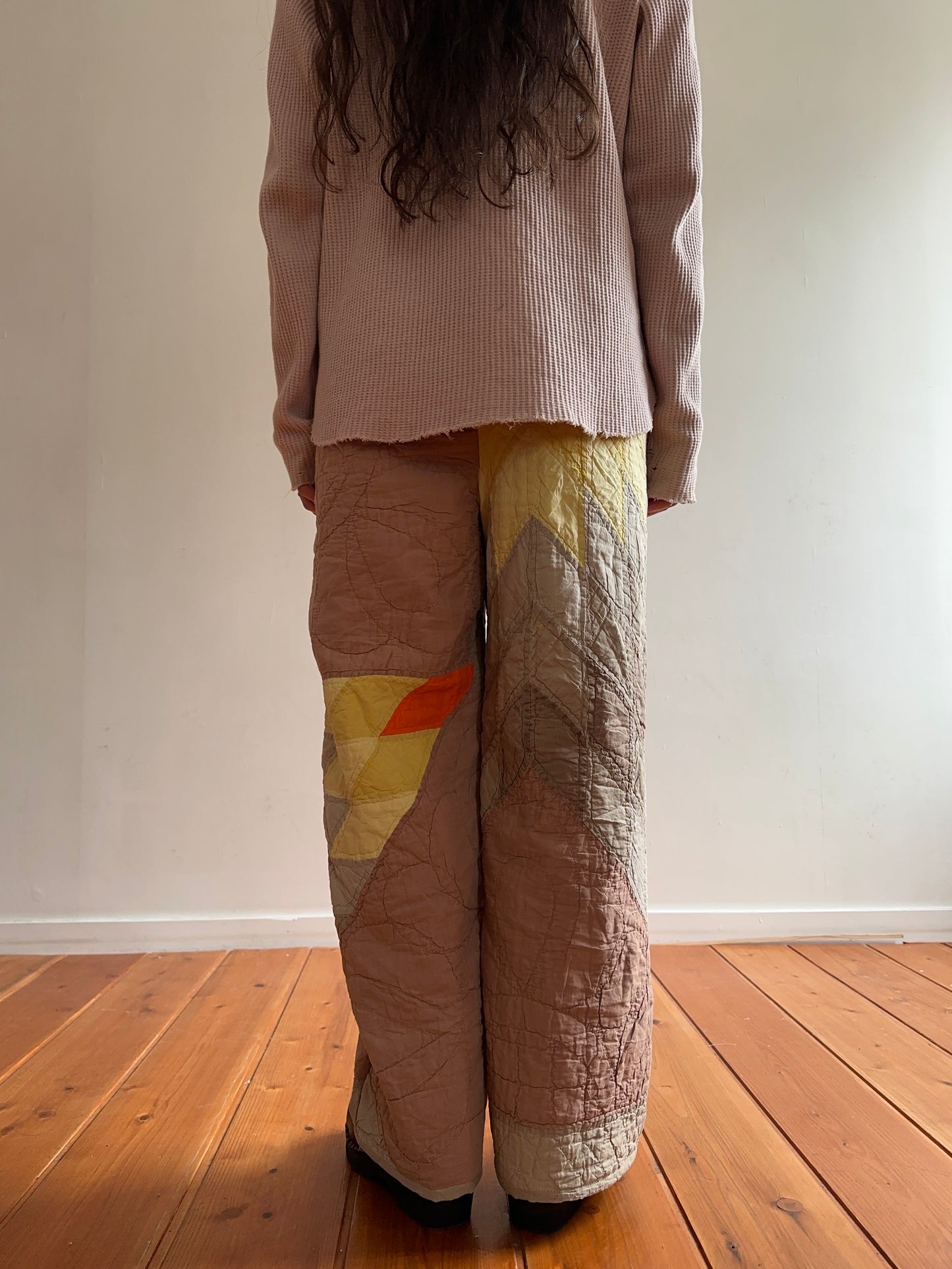 old quilt pants