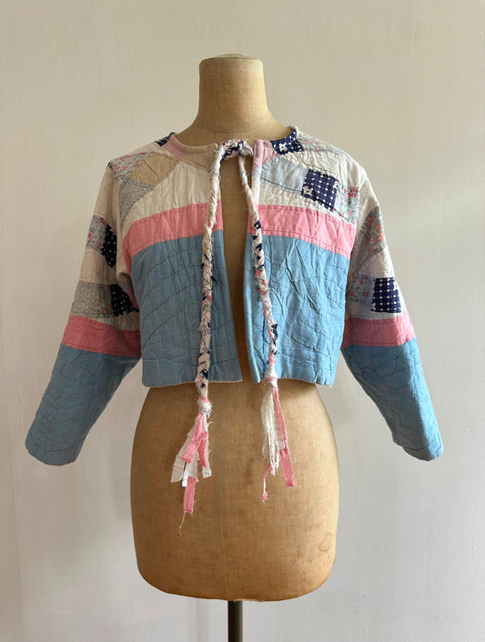 old quilt little jacket