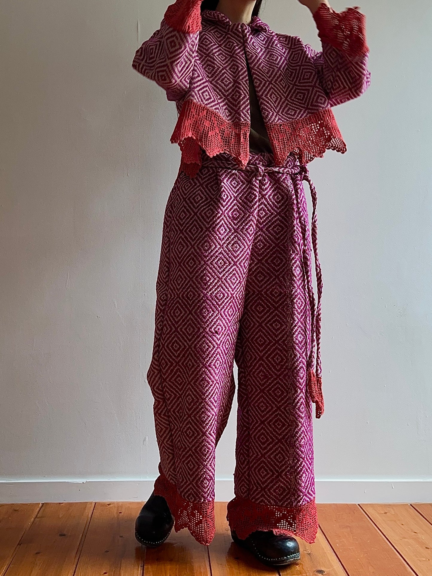old coverlet wide pants
