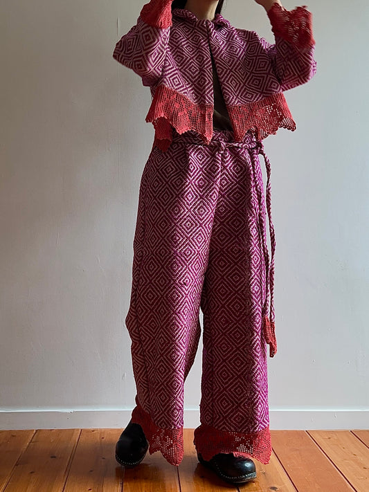 old coverlet wide pants