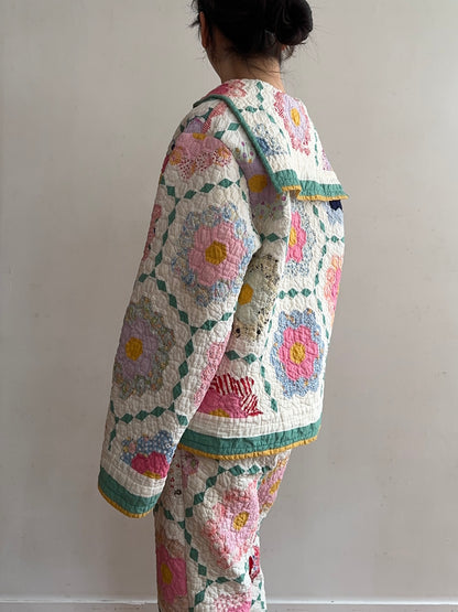 old quilt sailor shirt