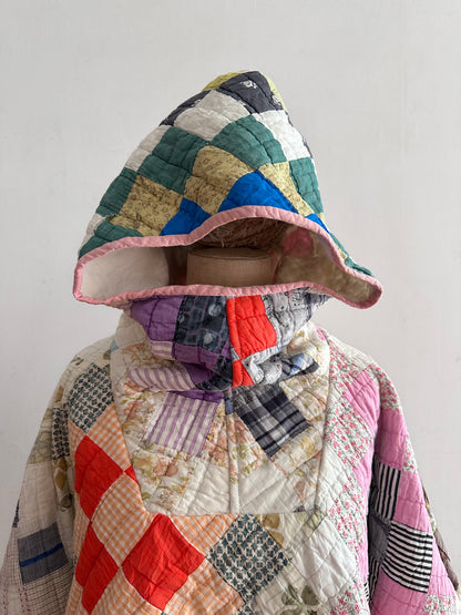 old quilt parka