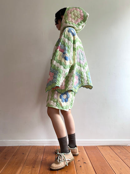 old quilt parka