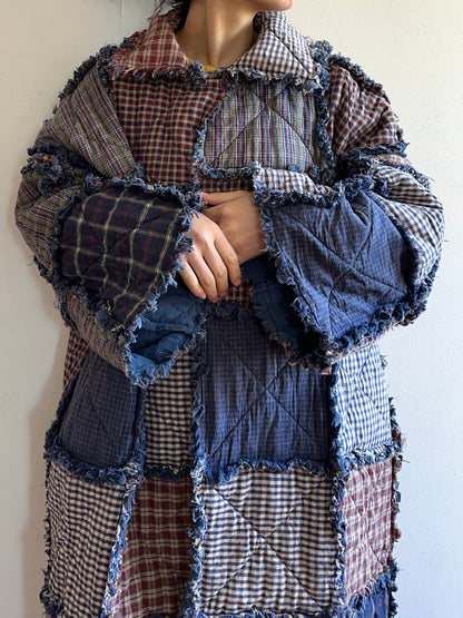 old quilt coat
