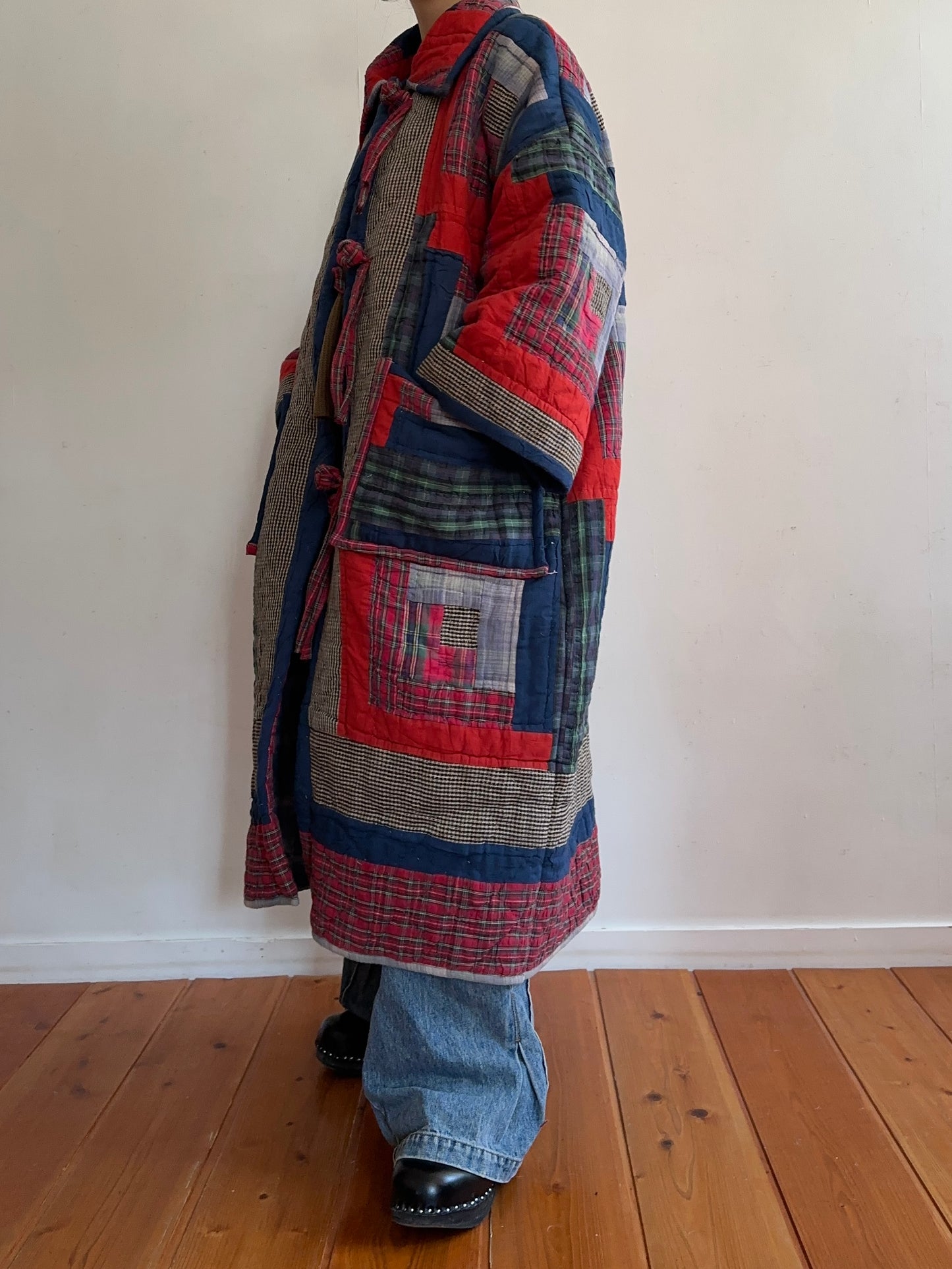 old quilt coat