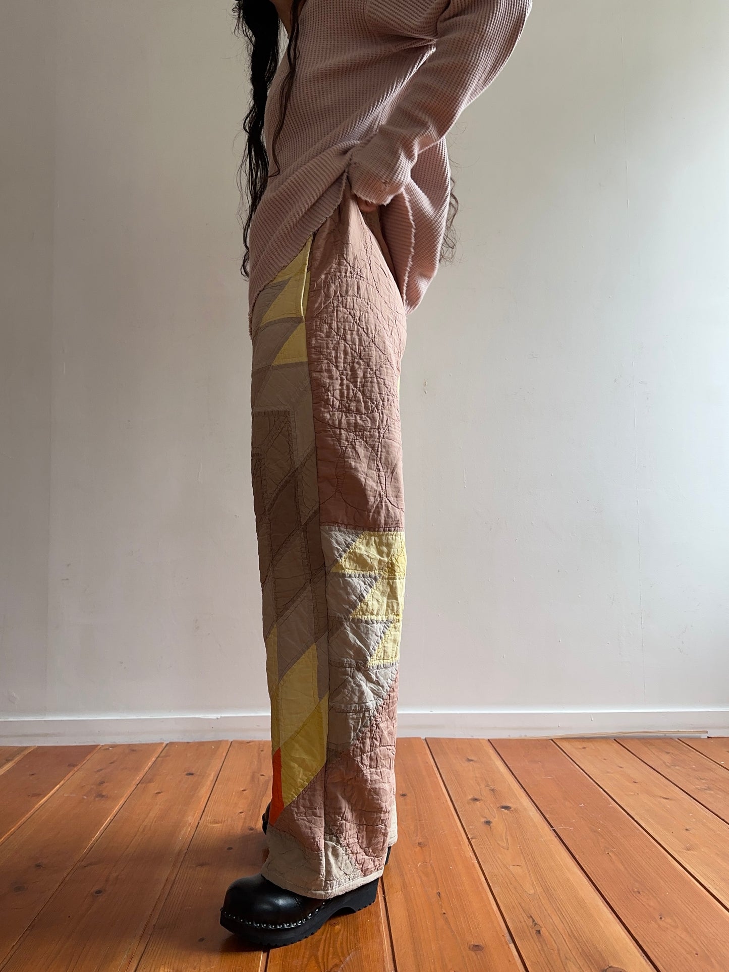 old quilt pants