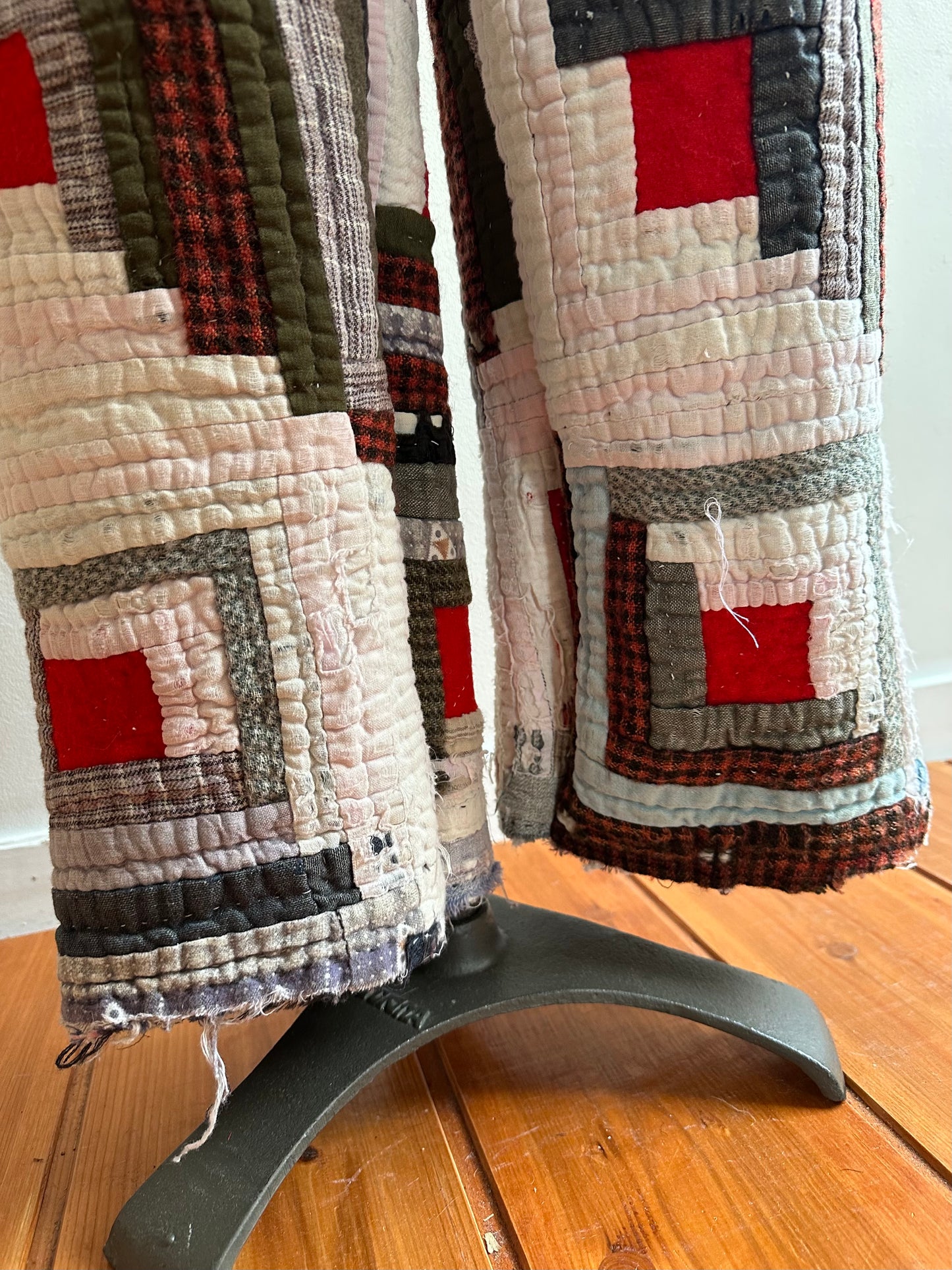 old quilt pants