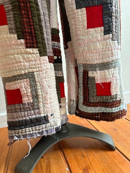 old quilt pants