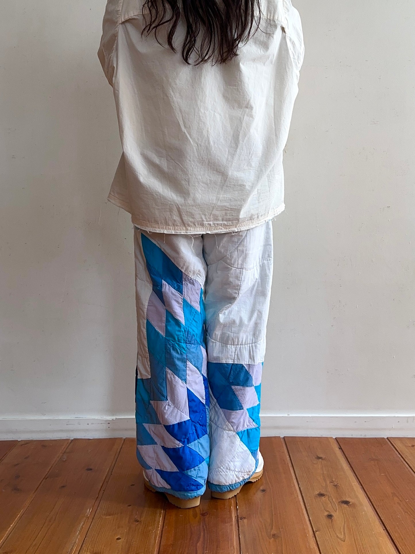 old quilt pants