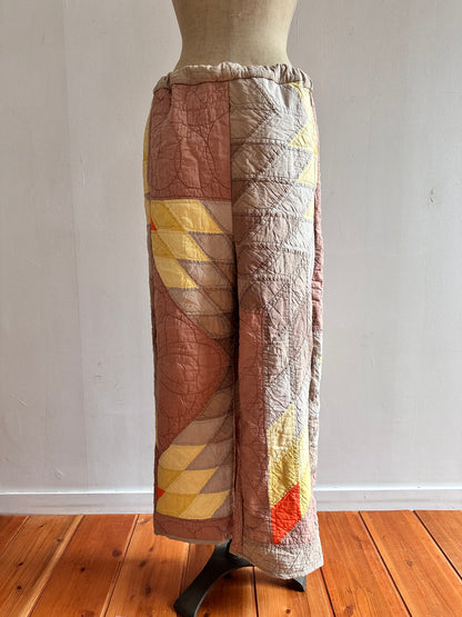 old quilt pants