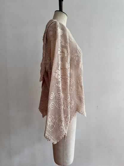 old crochet lace sailor shirts