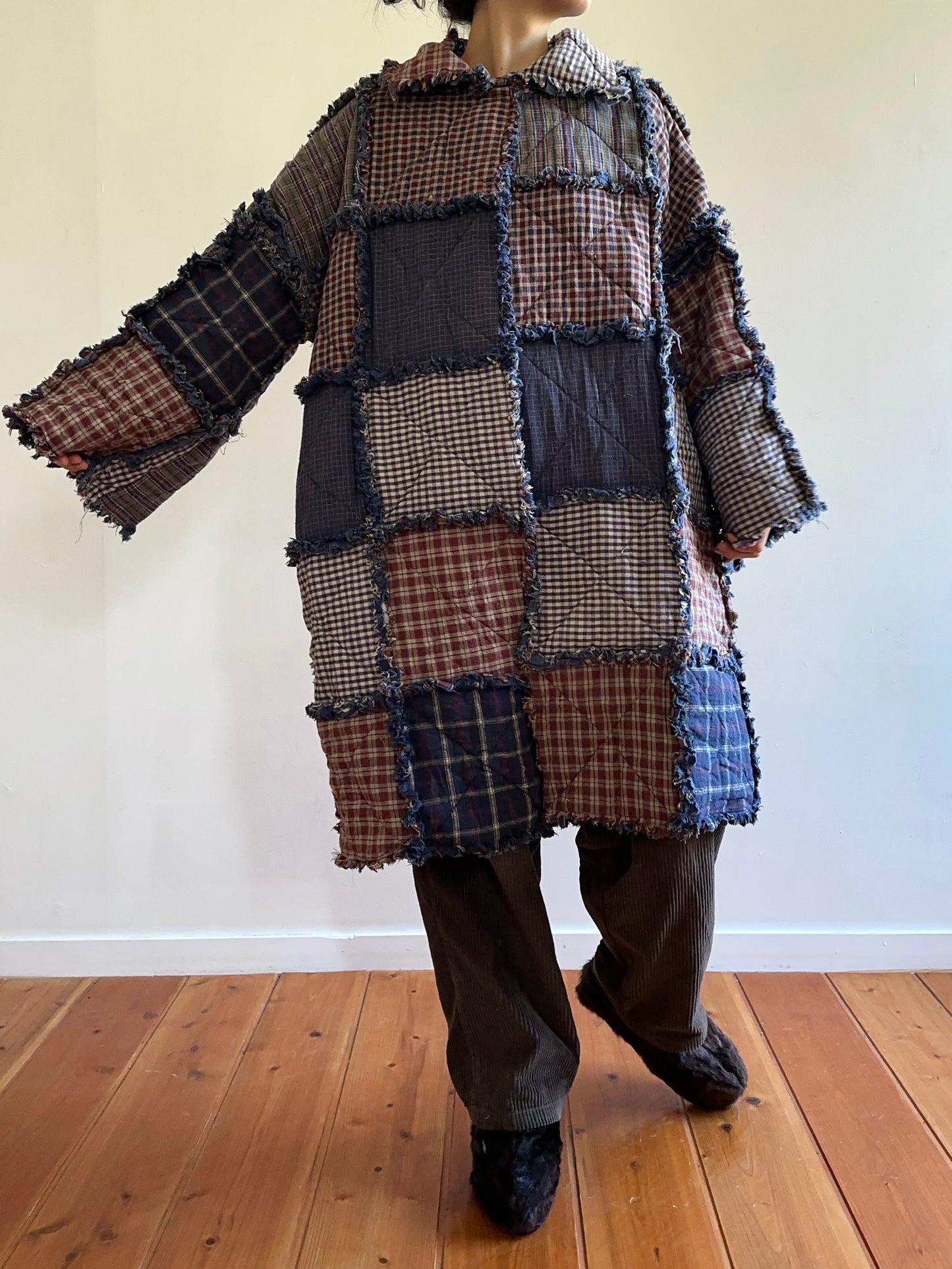 old quilt coat