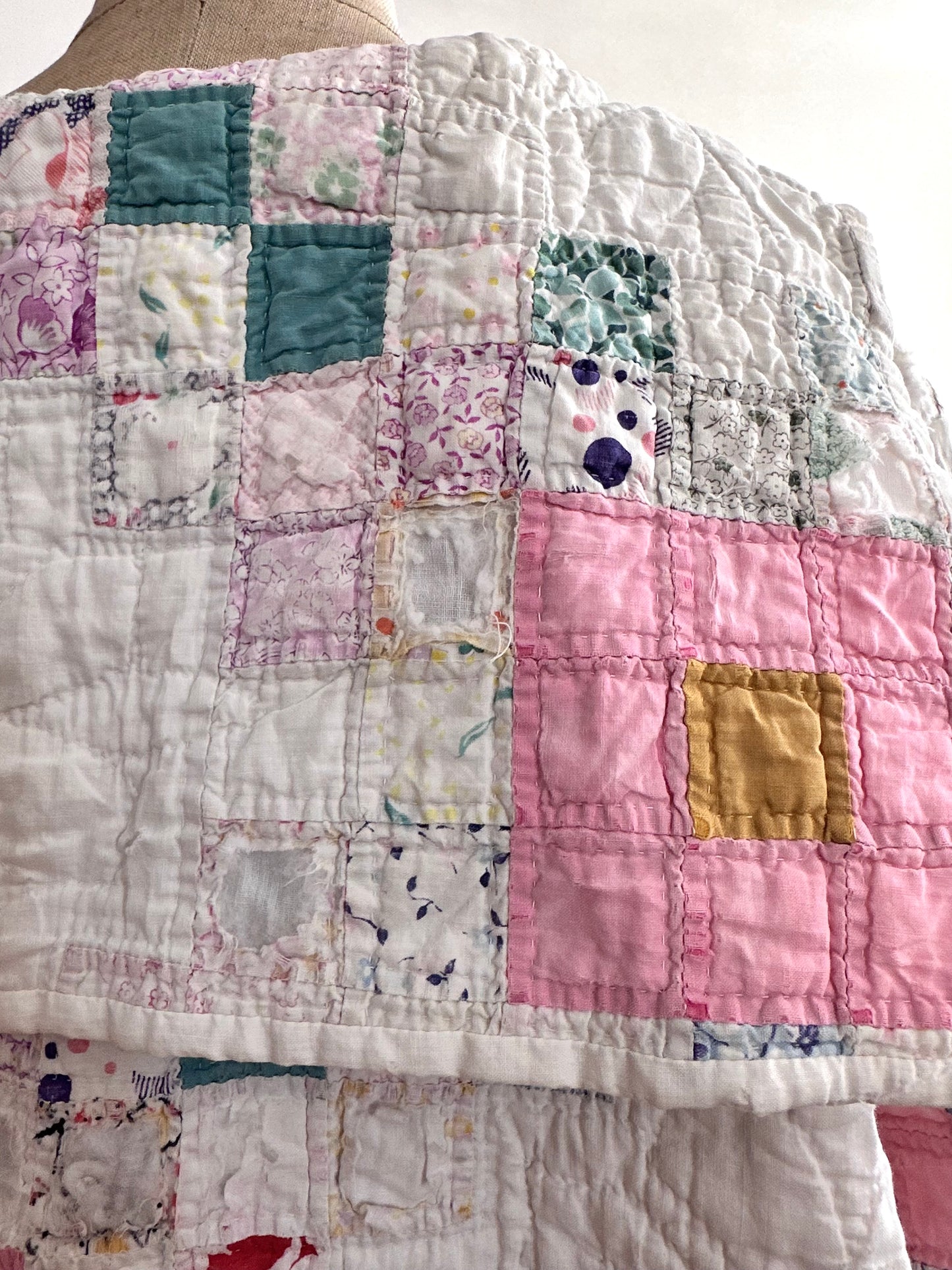 old quilt sailor shirt “boro”