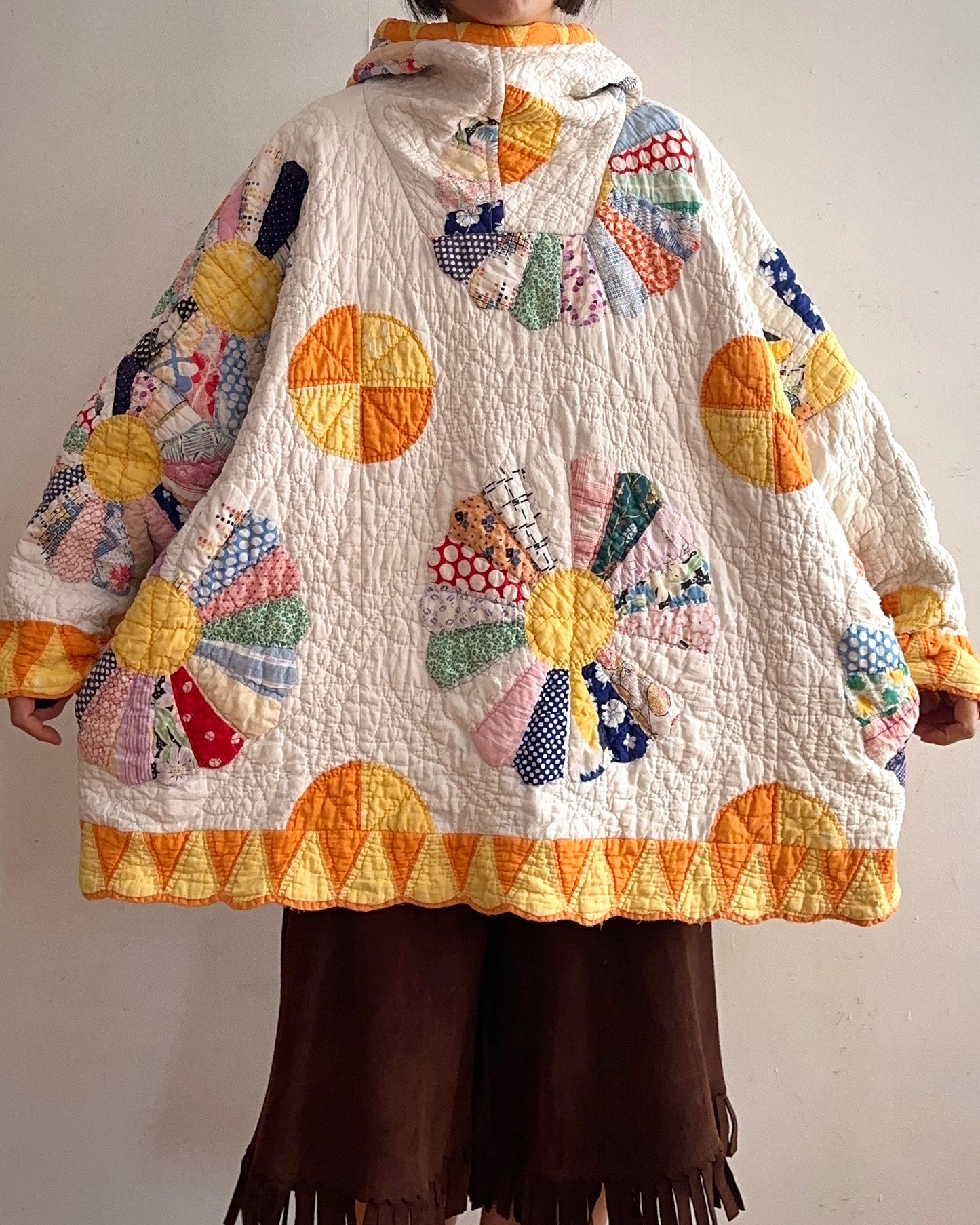 old quilt parka