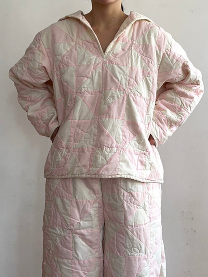 antique quilt sailor shirt