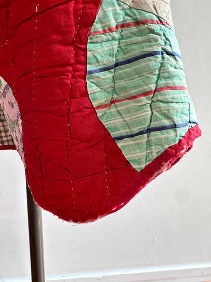 antique quilt short pants