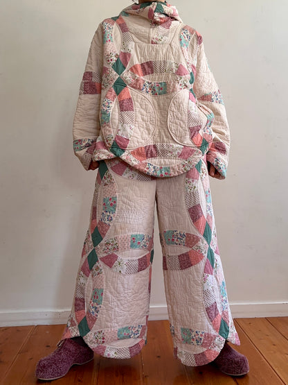 old quilt parka