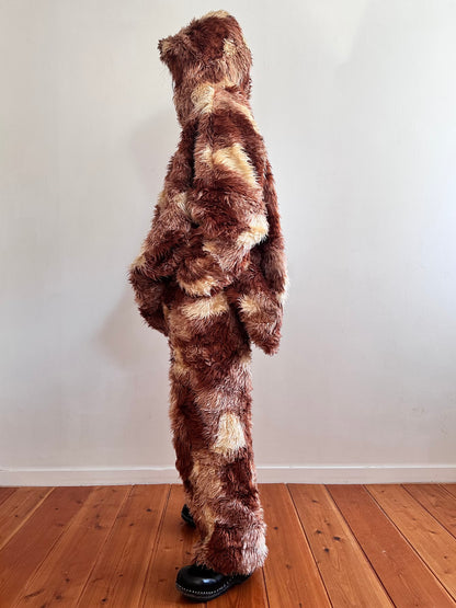 old fur parka / pudding