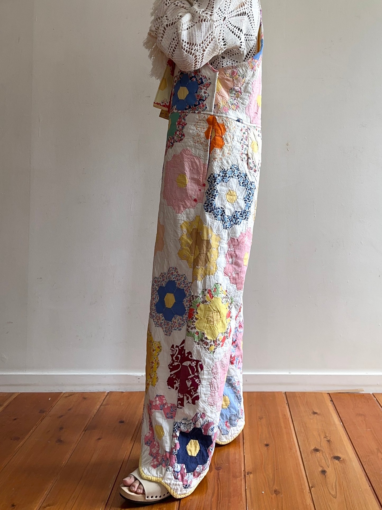 old quilt huge overall