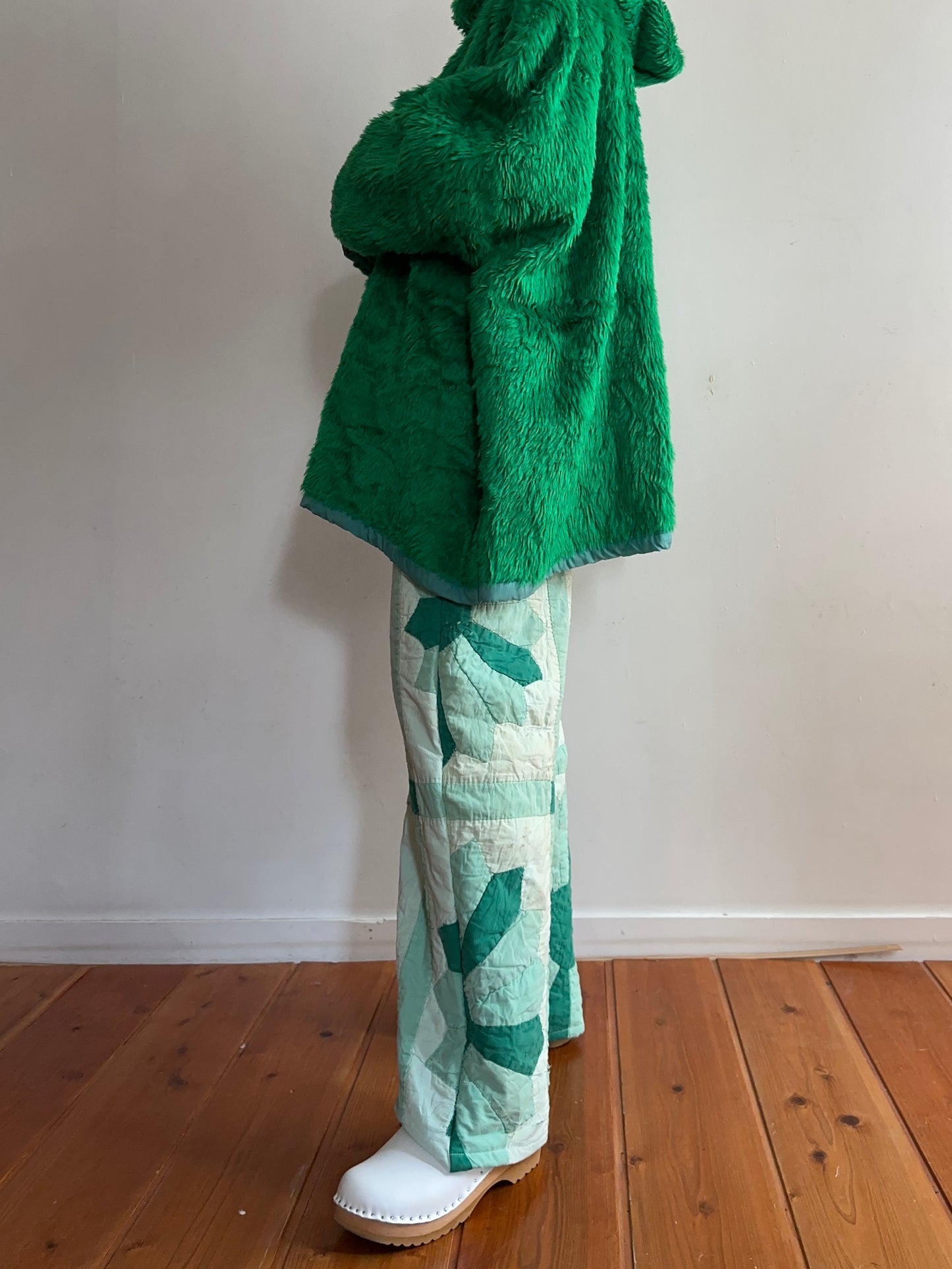 old quilt pants “boro”