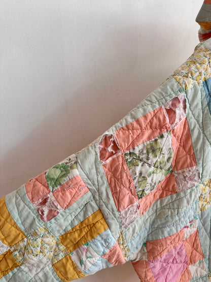 old quilt parka