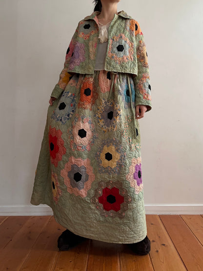 old quilt short jacket