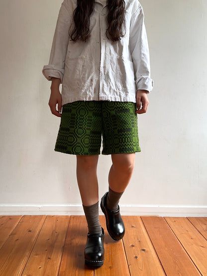 old coverlet short pants / green