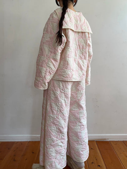 antique quilt sailor shirt