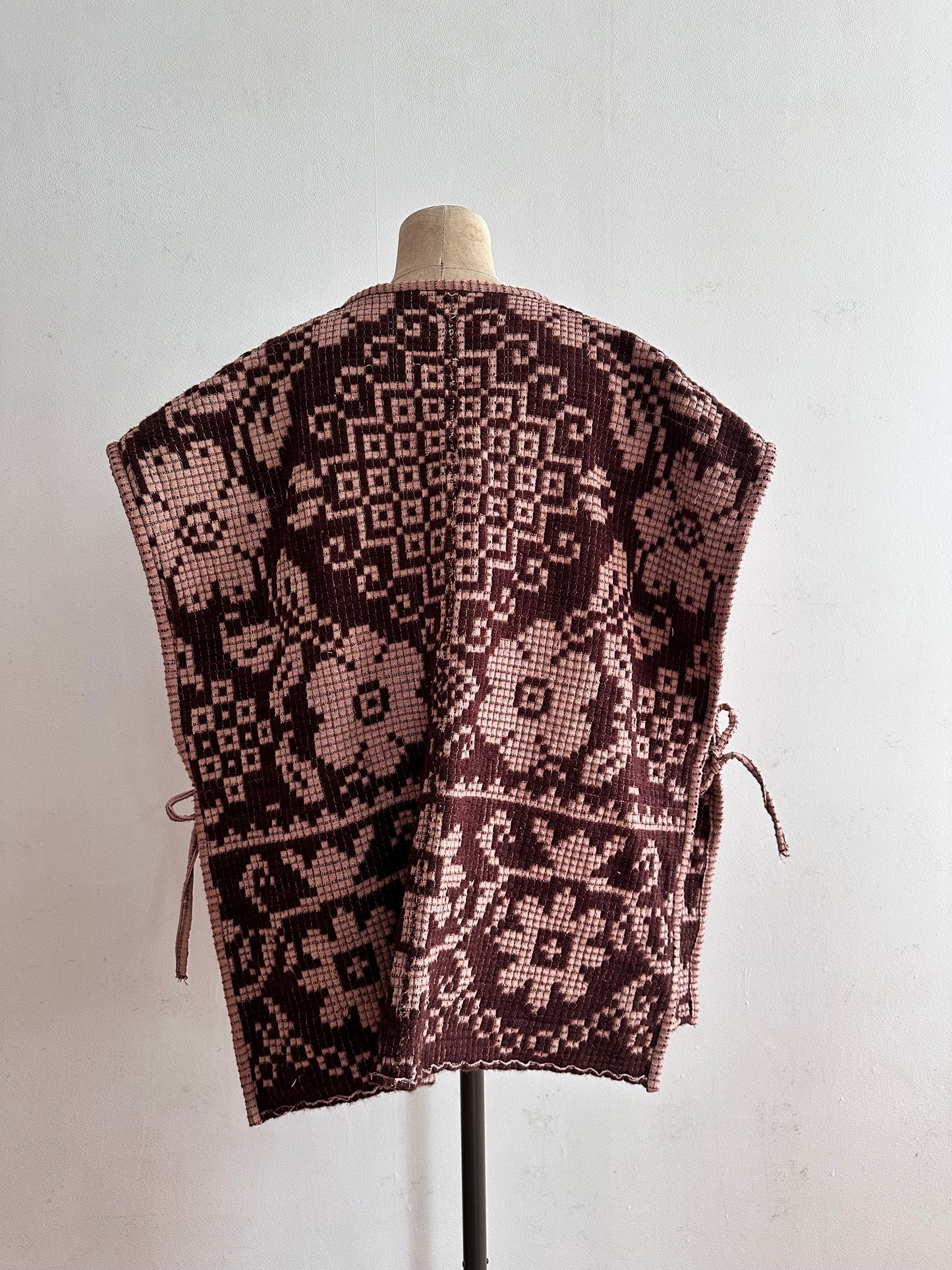 old coverlet wide vest