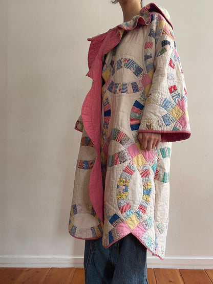 old quilt coat