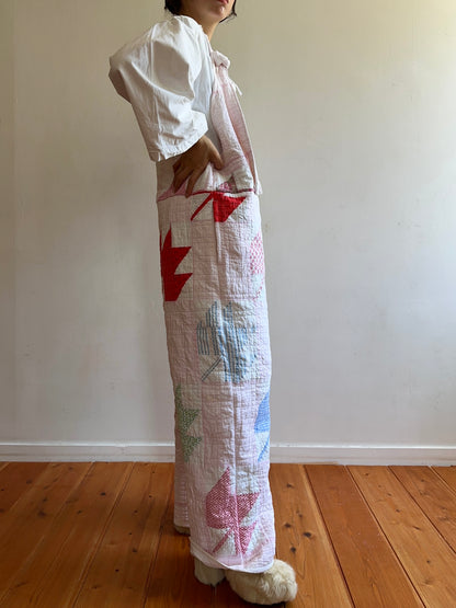 old quilt huge overall