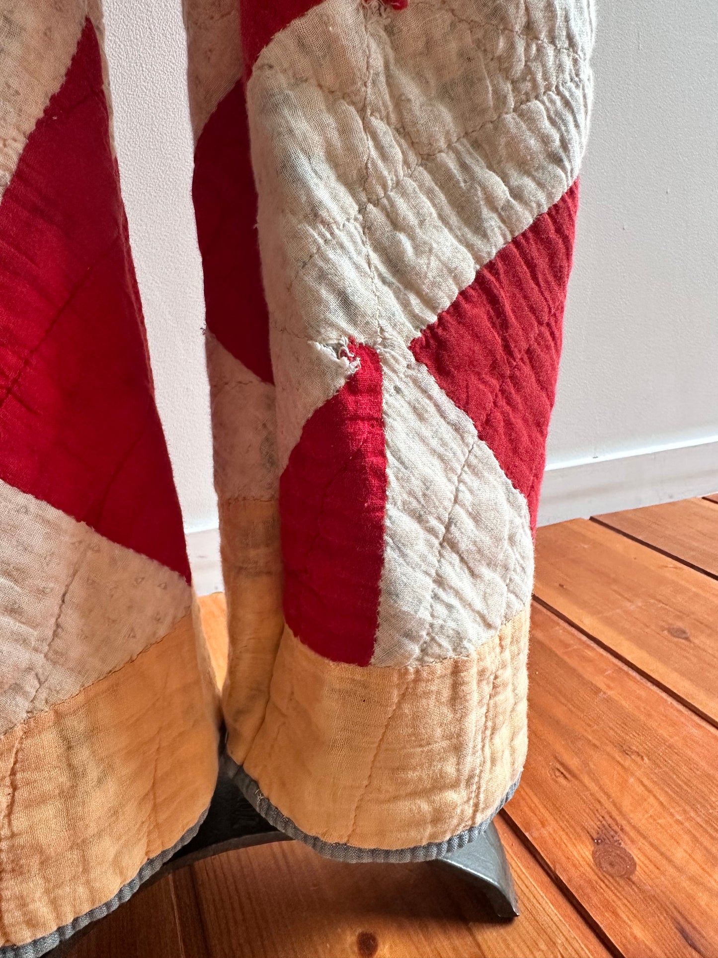 antique quilt slim pants
